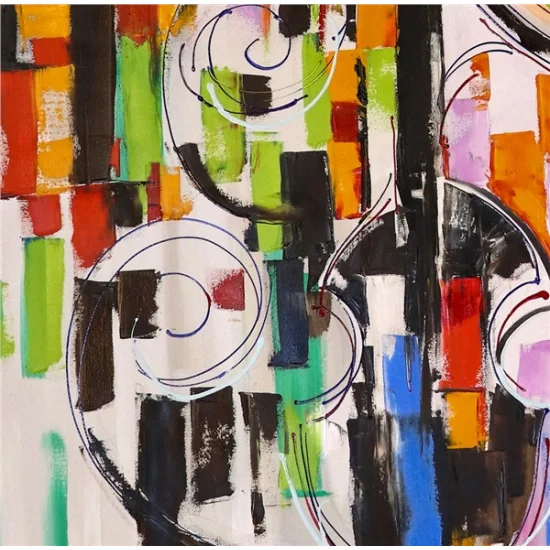 Mysterious Look Oil Painting