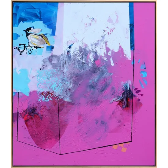 Kuşun Durağı Yağlı Boya Tablosu