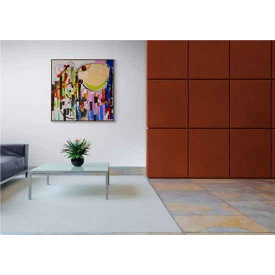 Mysterious Look Oil Painting