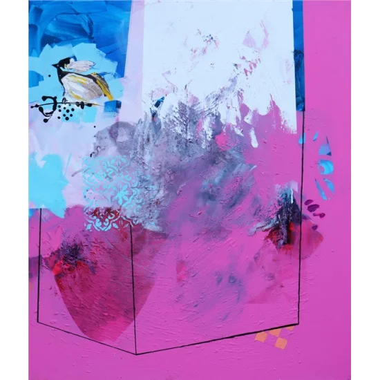 Kuşun Durağı Yağlı Boya Tablosu