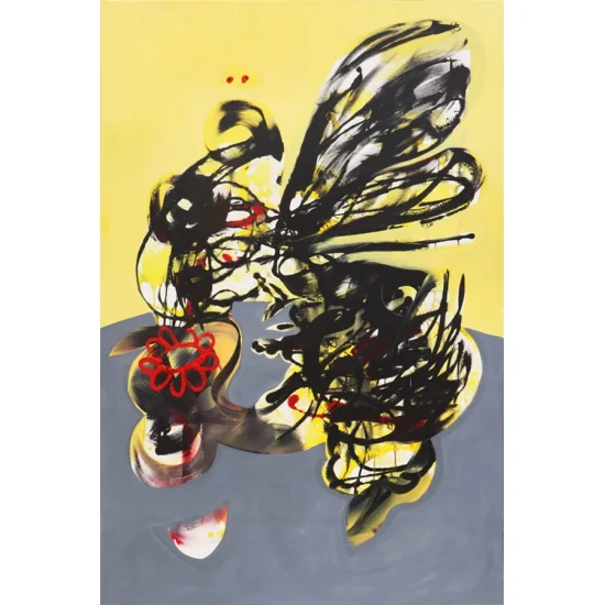 Arıların İzleri Yağlı Boya Tablosu