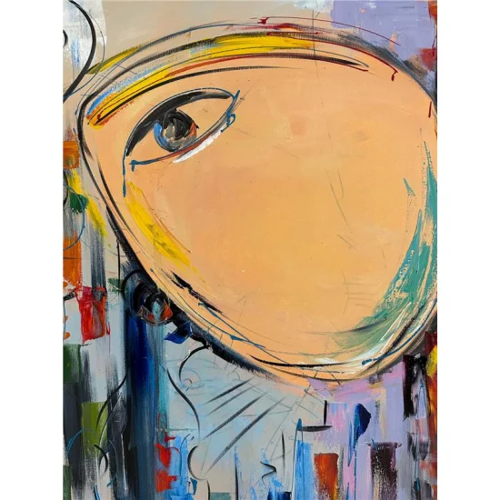 Modernizmin Gözü Yağlı Boya Tablosu