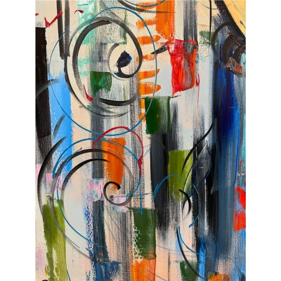 Modernizmin Gözü Yağlı Boya Tablosu