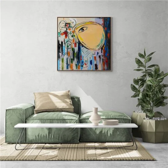 Modernizmin Gözü Yağlı Boya Tablosu