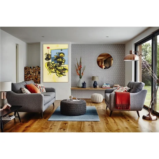 Yellows Chaos of Black Oil Painting