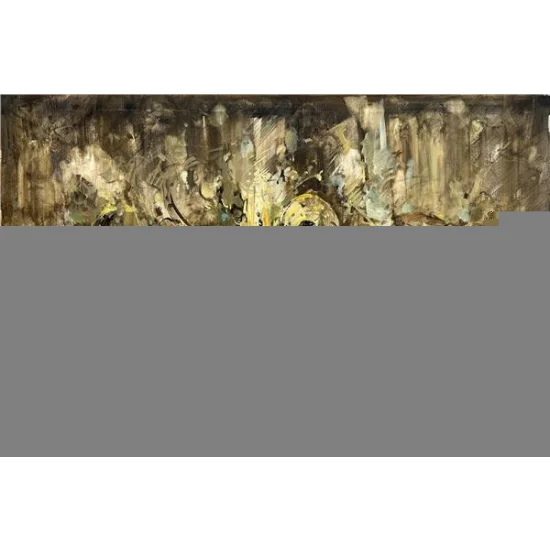 Soyut Gece Rüyası Yağlı Boya Tablosu