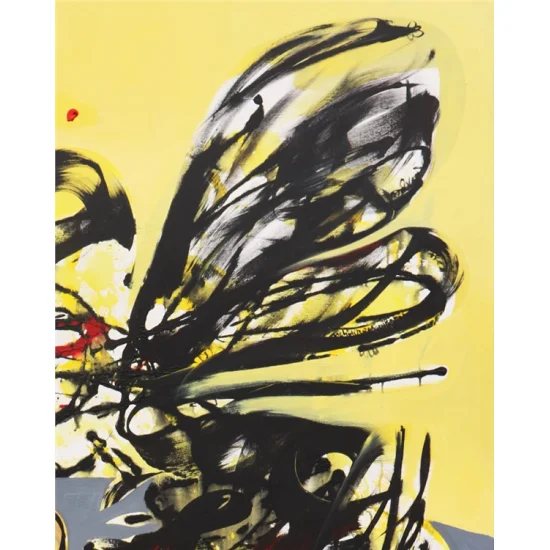 Arıların İzleri Yağlı Boya Tablosu