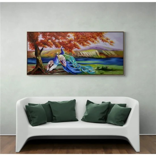 Grace of Peacocks Oil Painting