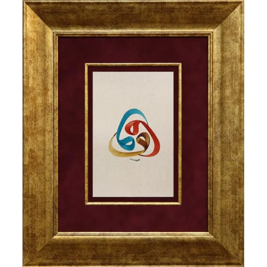 Üç Renkli Vav | Hat Sanatı