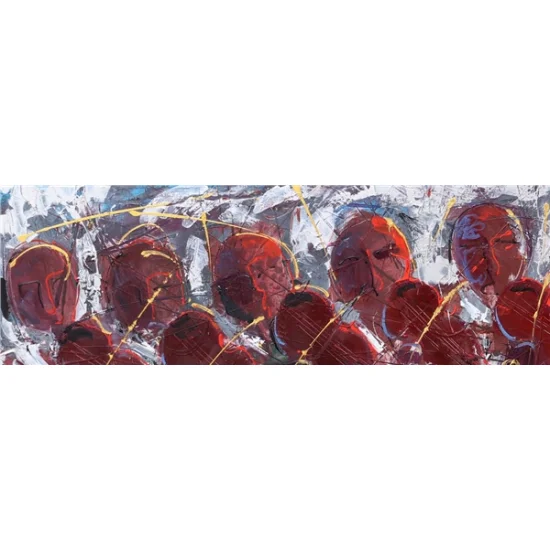 Virtüezlerin Şovu Yağlı Boya Tablosu