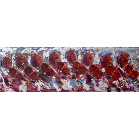 Virtüezlerin Şovu Yağlı Boya Tablosu