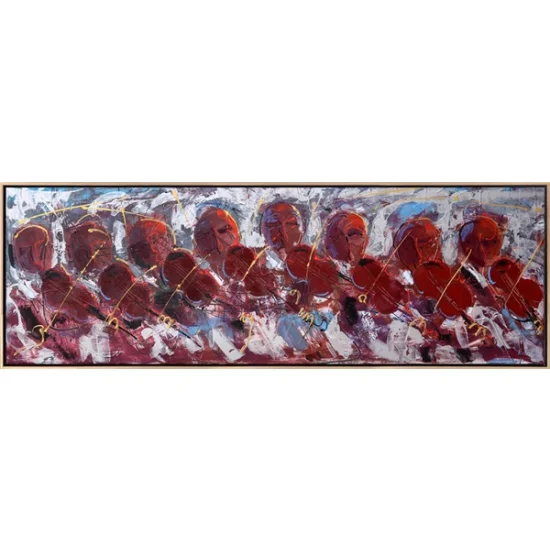 Virtüezlerin Şovu Yağlı Boya Tablosu