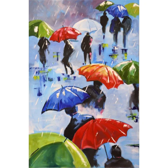 From Rain Oil Painting