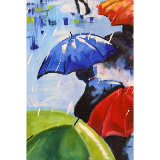 From Rain Oil Painting