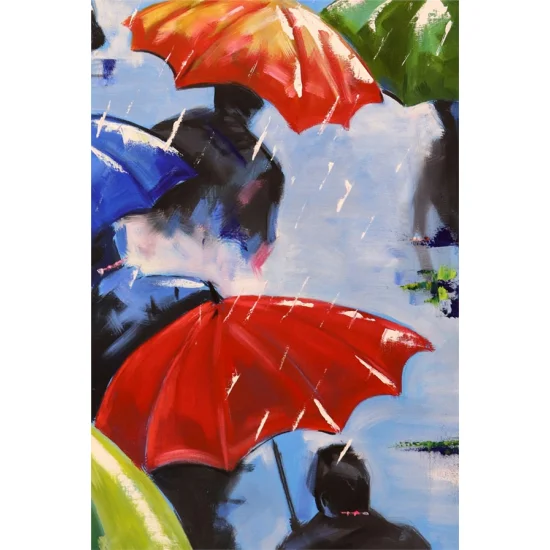 From Rain Oil Painting