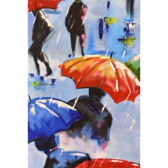 From Rain Oil Painting