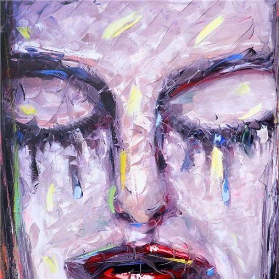 Old Eyes Oil Painting