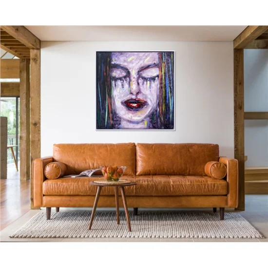 Old Eyes Oil Painting