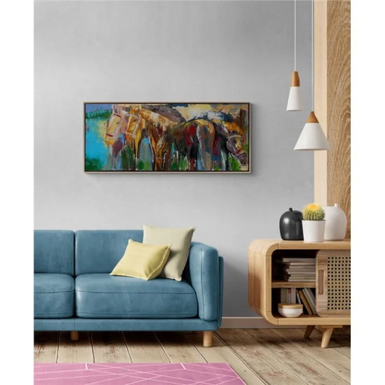 Atlar Yağlı Boya Tablosu