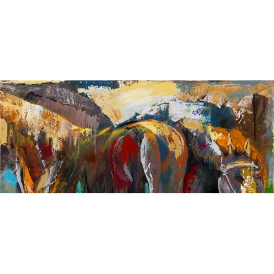 Atlar Yağlı Boya Tablosu