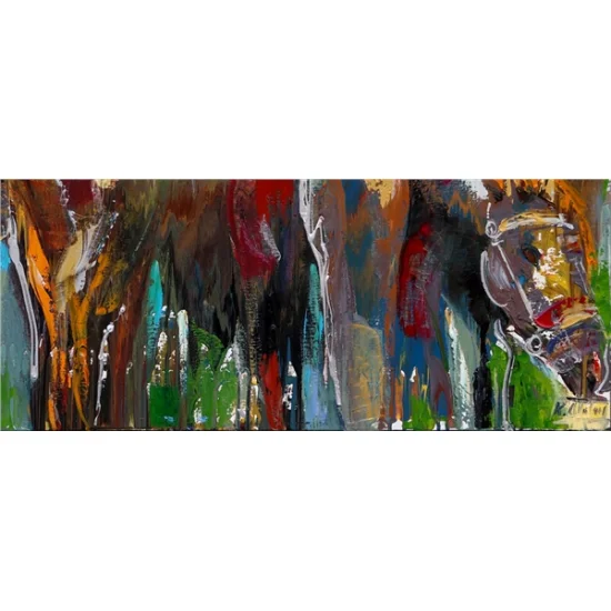 Atlar Yağlı Boya Tablosu