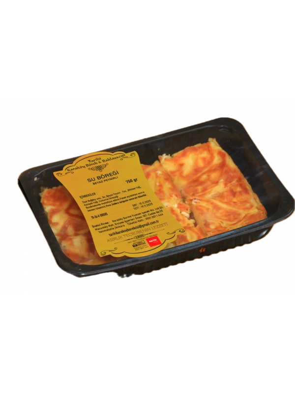 1 Paket Su Böreği tereyağlı Beyaz Peynirli 750 Gr