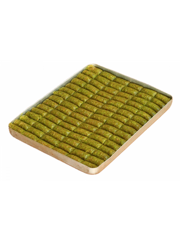 Tepsi Boz Antep Fıstık Sarması (Yaklaşık 3,800 gr)