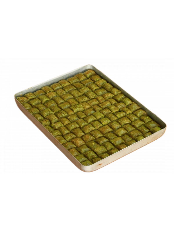 Tepsi Boz Antep Fıstıklı Mekik Yüzük (Yaklaşık 3,800 gr)