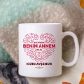 Annelere Özel Anneler Günü Kupa Bardak