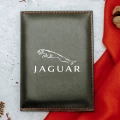 Jaguar Logolu Termo Deri Ruhsat Kabı