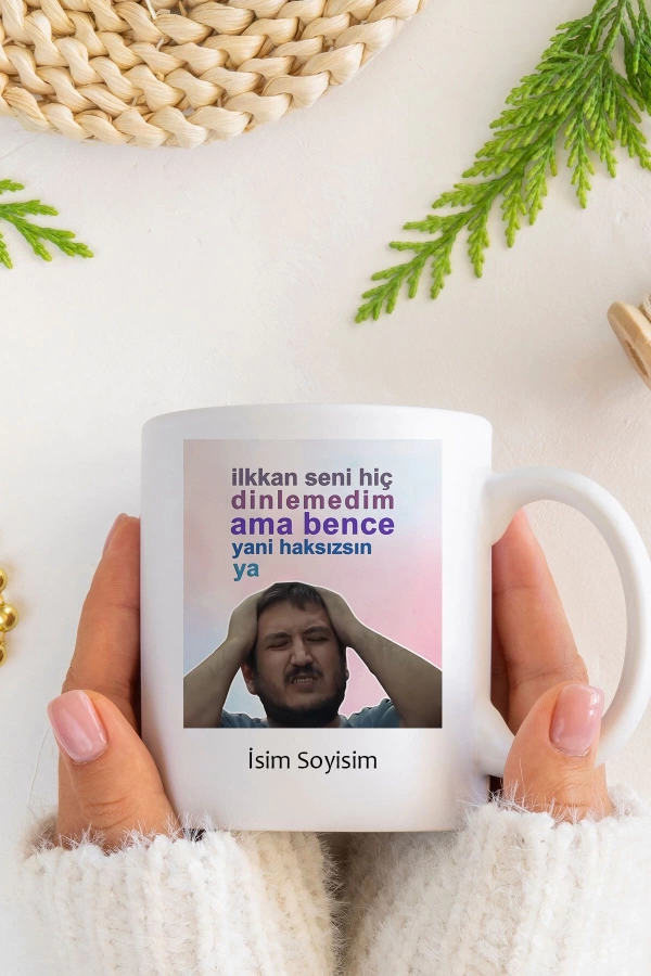 Gibi Dizisi Yılmaz ve Ilkkan Motto Kupa Bardak