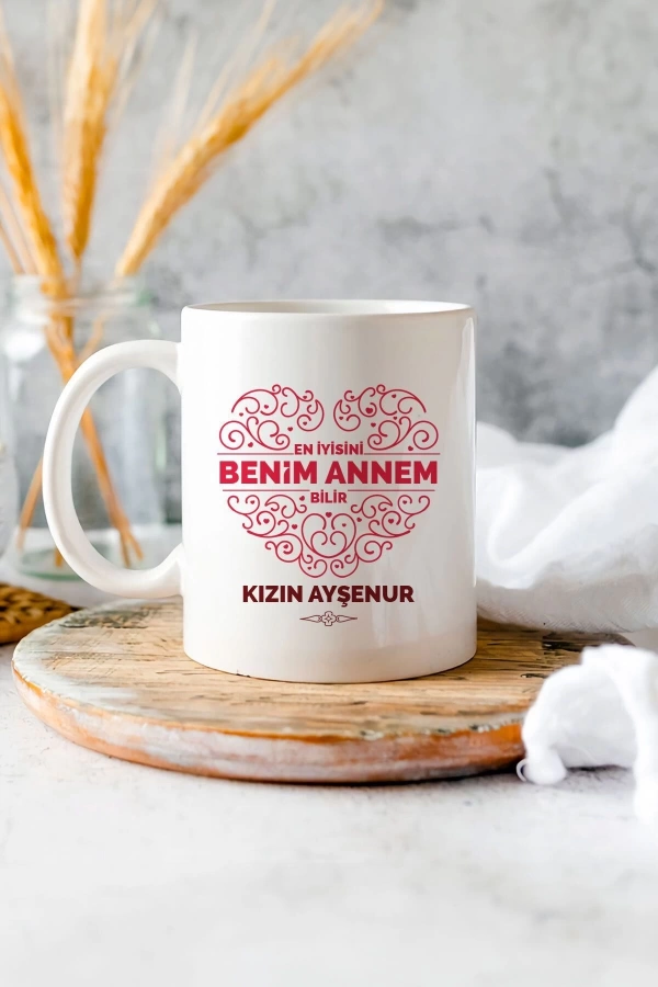 Annelere Özel Anneler Günü Kupa Bardak