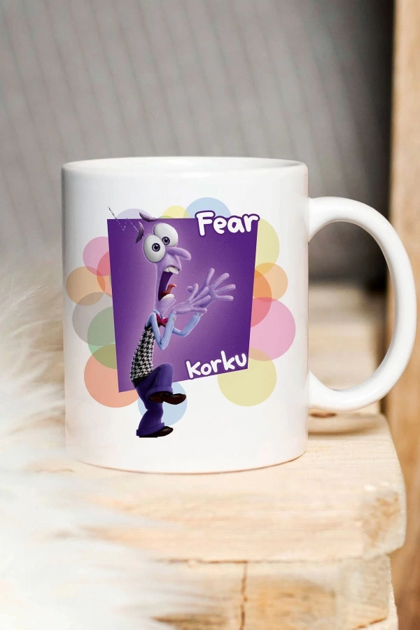 Ters Yüz Fear - Korku Tasarımlı Kupa Bardak Seri 3