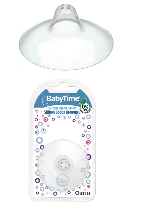 Baby Time Silikon Göğüs Koruyucu