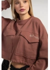 Cepli Crop Sweatshirt - TOPRAK