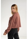 Cepli Crop Sweatshirt - TOPRAK