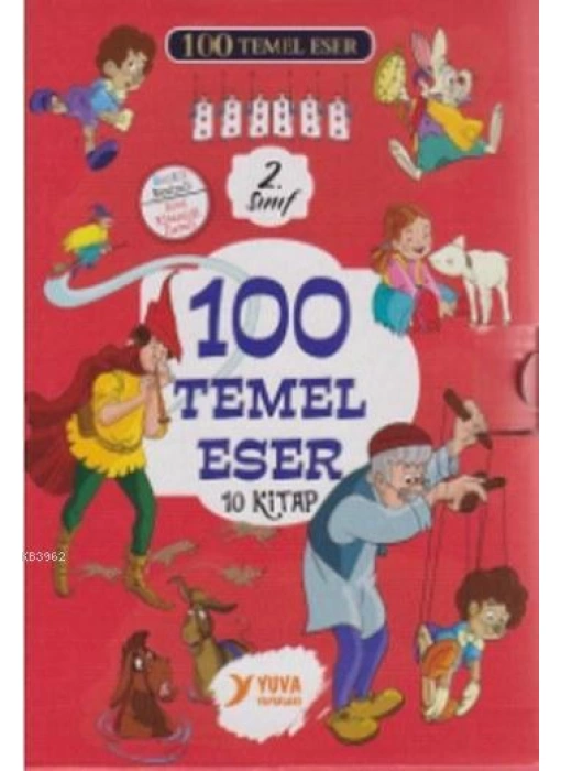 100 Temel Eser 2. Sınıf 10 Kitap Takım