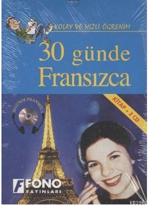 30 Günde Fransızca; Kitap+3 Cd