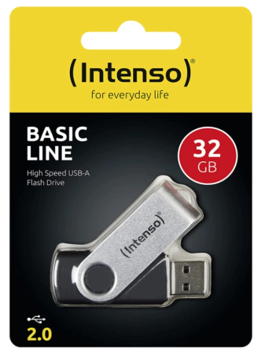 32GB USB2.0 3503480 Basic Line INTENSO