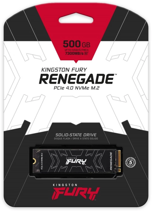 500GB KINGSTON FURY Renegade M.2 NVMe PCIe 4.0 SFYRS/500G 7300/3900MB/s