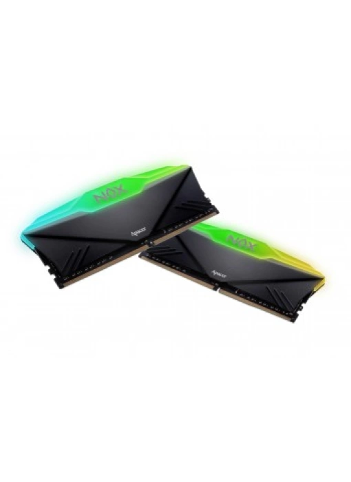 Apacer NOX RGB 16GB (2x8GB) 3200MHz CL16 DDR4 Gaming Ram (AH4U16G32C28YNBAA-2)