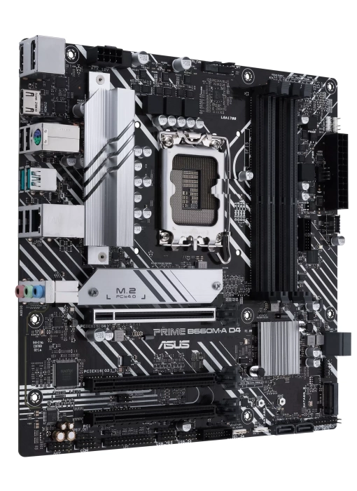 ASUS PRIME B660M-A D4 DDR4 5333(OC) HDMI DP M.2 mATX 1700P