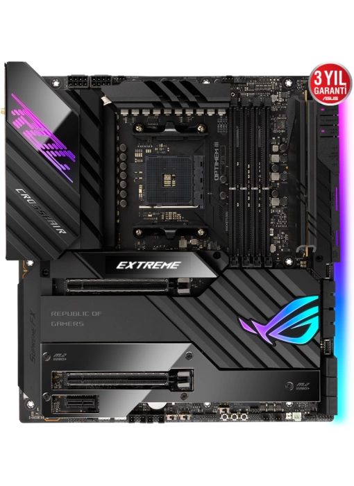 ASUS ROG CROSSHAIR VIII EXTREME X570 DDR4 4800Mhz(OC) E-ATX AM4