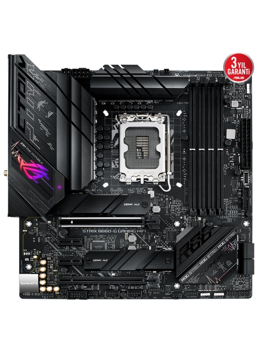 ASUS ROG STRIX B660-G GAMING WIFI 6000Mhz(OC) HDMI DP M.2 mATX 1700p