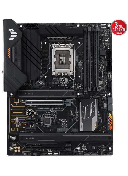 ASUS TUF GAMING B660-PLUS WIFI D4 DDR4 5333(OC) HDMI DP ATX 1700p