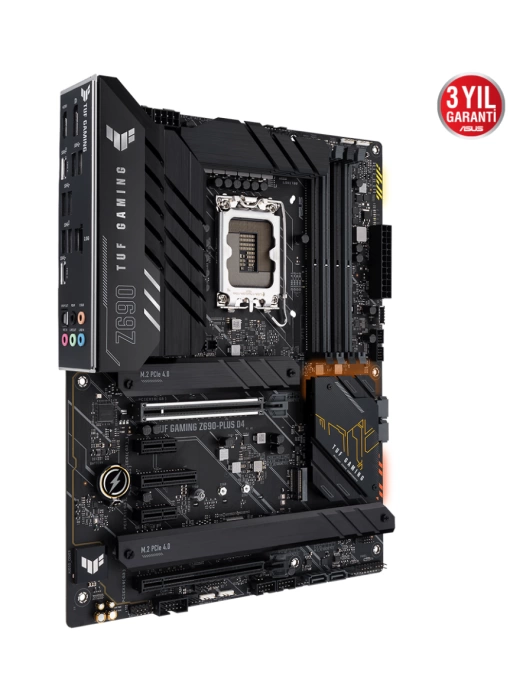 ASUS TUF GAMING Z690-PLUS D4 5333Mhz(OC) DDR4 HDMI DP M.2 ATX 1700p