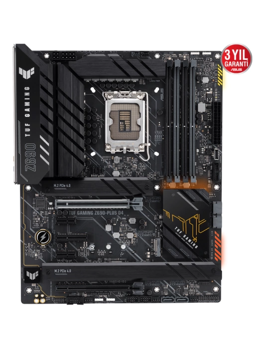 ASUS TUF GAMING Z690-PLUS D4 5333Mhz(OC) DDR4 HDMI DP M.2 ATX 1700p