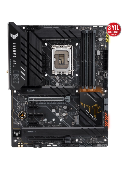 ASUS TUF GAMING Z690-PLUS WIFI D4 5333Mhz(OC) HDMI DP M.2 ATX 1700p