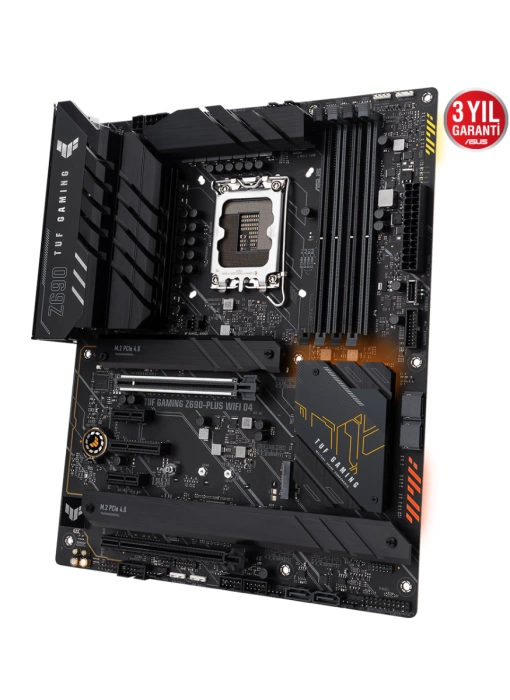 ASUS TUF GAMING Z690-PLUS WIFI D4 5333Mhz(OC) HDMI DP M.2 ATX 1700p