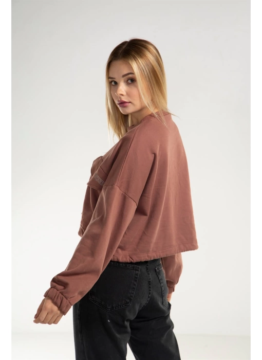 Cepli Crop Sweatshirt - TOPRAK